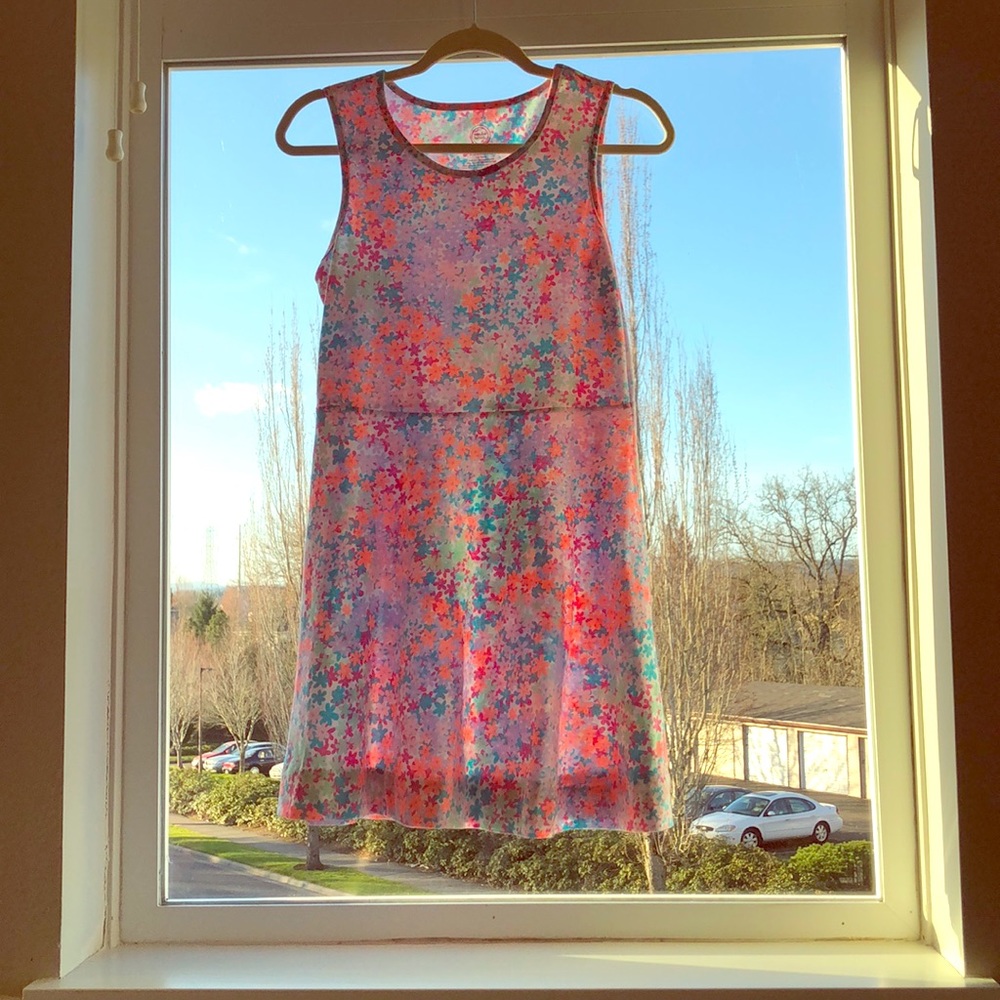 Pretty Dress With A Flower Design